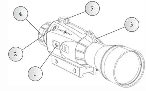 SIGHT MARK SM18030 Wraith 4K Max 3-24x50 Digital Rilerscope fig 3