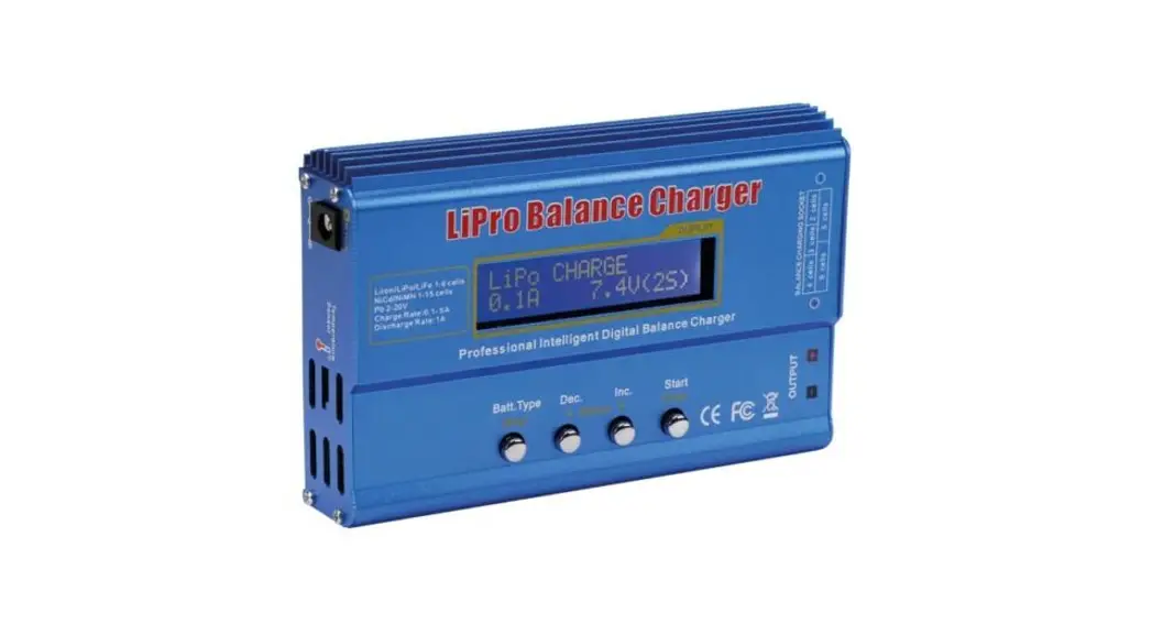 Velleman Li-ion/polymer Balance Charger User Manual Velleman Li-ion/polymer Balance Charger User Manual