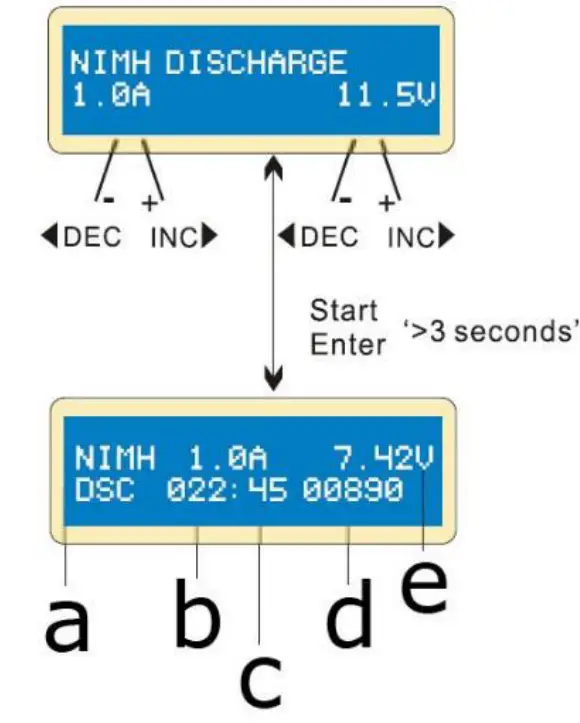 Velleman LI ON POLYMER BALANCE CHARGER - Starting screen 10