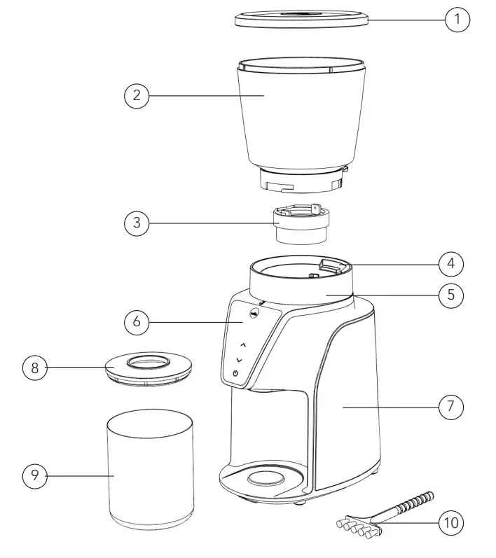 wilfa CG1X-275 Balance Coffee Grinder - OVERVIEW