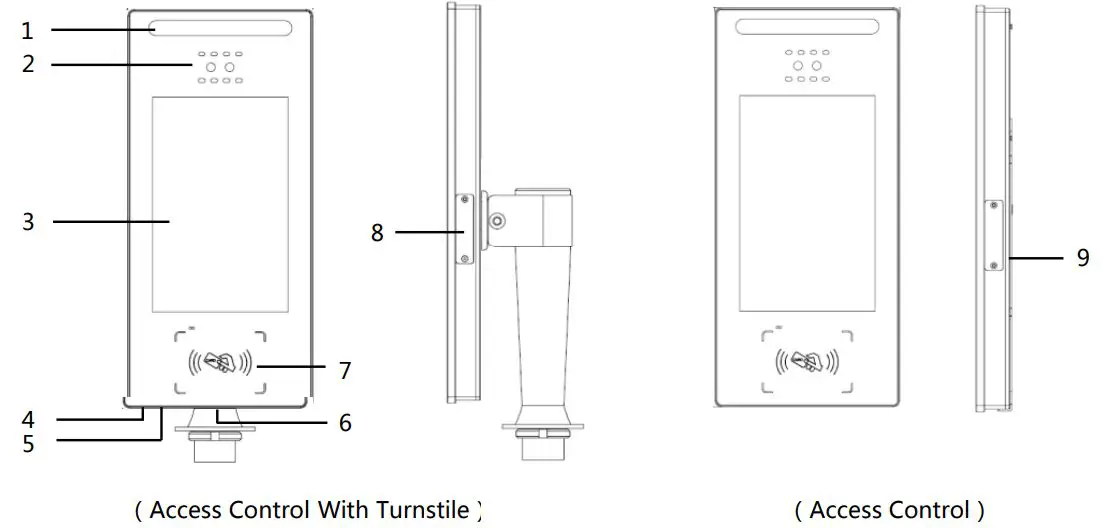 ARATEK BA8200 Face Recognition Terminal - Pictures