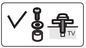 Curved/Recessed Back TV
