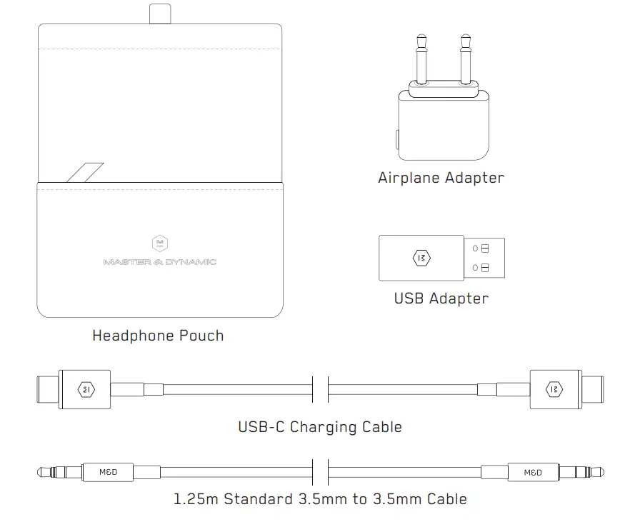 MASTER DYNAMIC MW65 Active Noise Cancelling Wireless Over Ear - fig 1