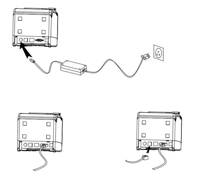 HOIN HOP H806 Thermal Receipt Printer - figure 1