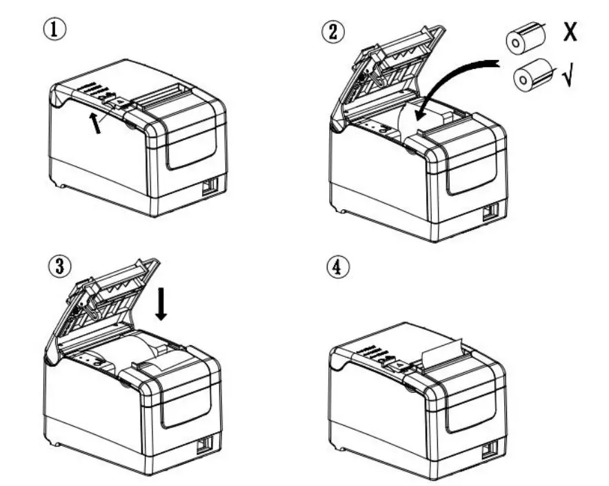 HOIN HOP H806 Thermal Receipt Printer - figure 2