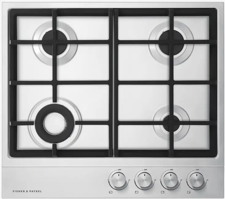 FISHER PAYKEL CG244DLPX1 N Gas on Steel Cooktop