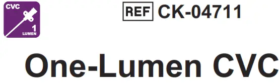 ARROW CK 04711 One Lumen CVC - Fig