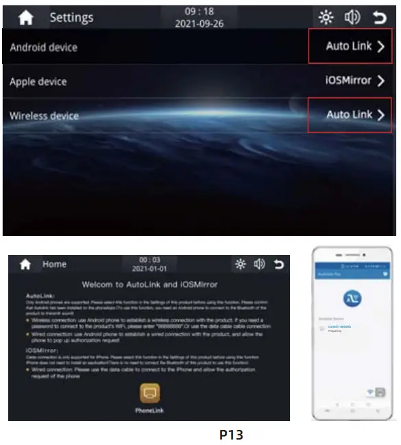 Android phone mirror