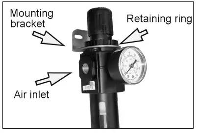 Clarke-.CAT191-AIR-FILTER-REGULATOR-fig-2