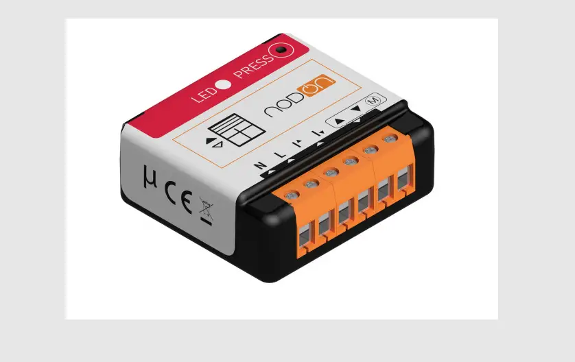 Nodon Zigbee Roller Shutter Relay Switch Instruction Manual