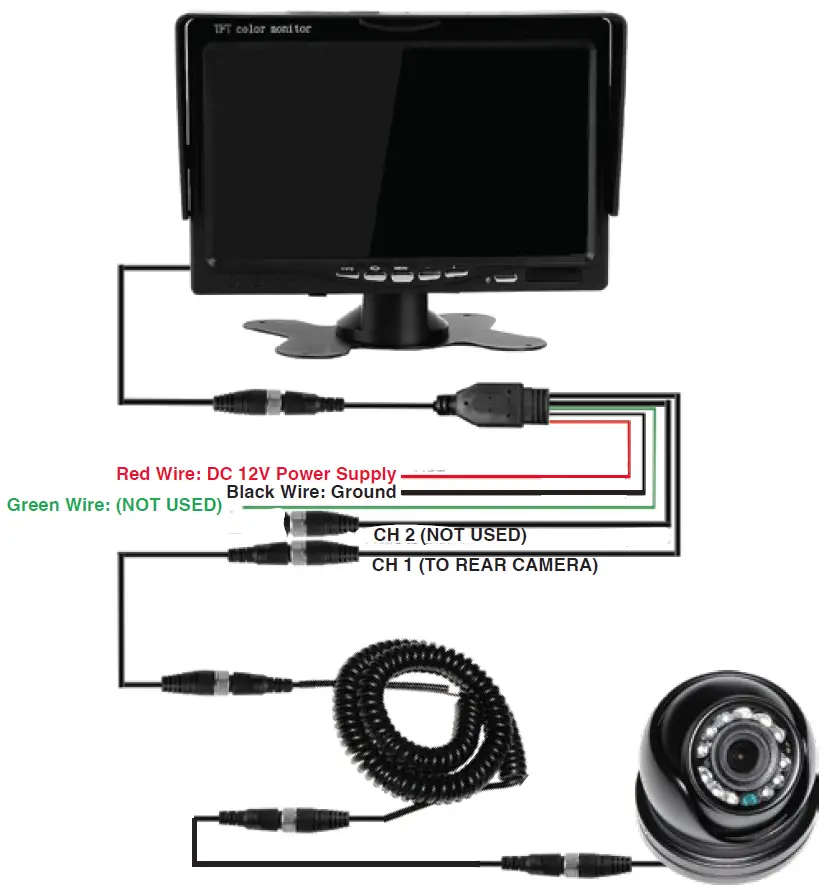 AUSSIE TRAVELLER Eyeball Rear View Camera fig 7