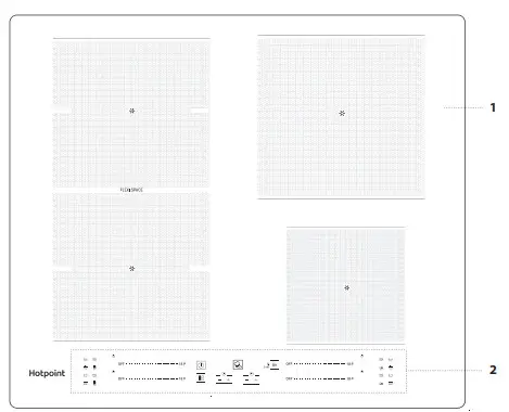 Hotpoint TS 5760F NE Flexi Zone Induction Electric Hob - fig 2
