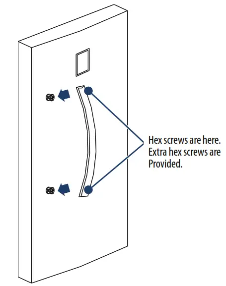 Unplug the freezer 1