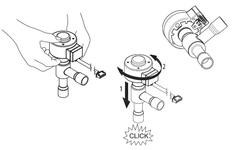 Danfoss ETS 8M Electric Expansion Valve - Assembling
