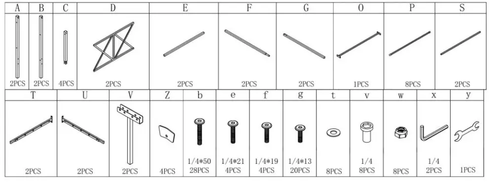 VISUAL COMFORT 747E Frame Twin Size Canopy Bed - fig