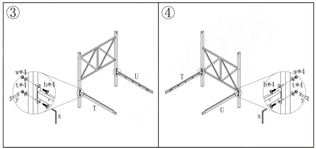 VISUAL COMFORT 747E Frame Twin Size Canopy Bed - fig2
