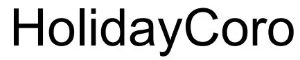 HolidayCoro - logo