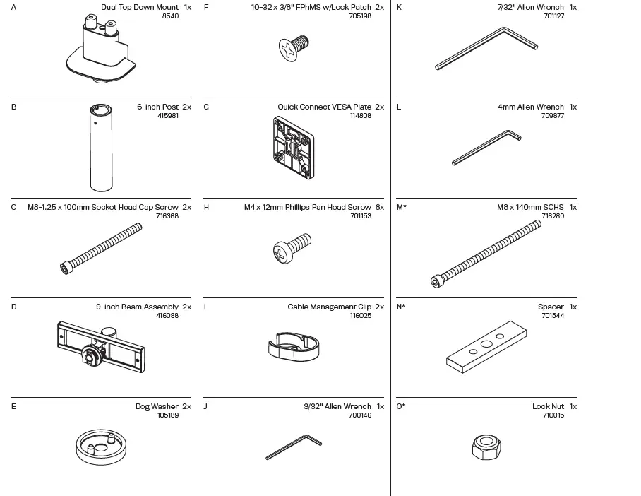 ERGODIRECT E2-2 Innovative Ergonomic Sleek Dual Articulating Monitor Arm fig (1)