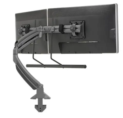 ERGODIRECT E2-2 Innovative Ergonomic Sleek Dual Articulating Monitor Arm product-img