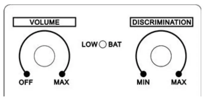 COOPERS OF STORTFORD H672 Deluxe Metal Detector - Cautions