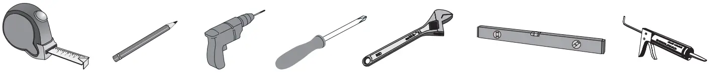 ALTAIR 546060 BO GW NM Bath Vanity Oak with Grain White Composite Stone Top - Erecting Tool