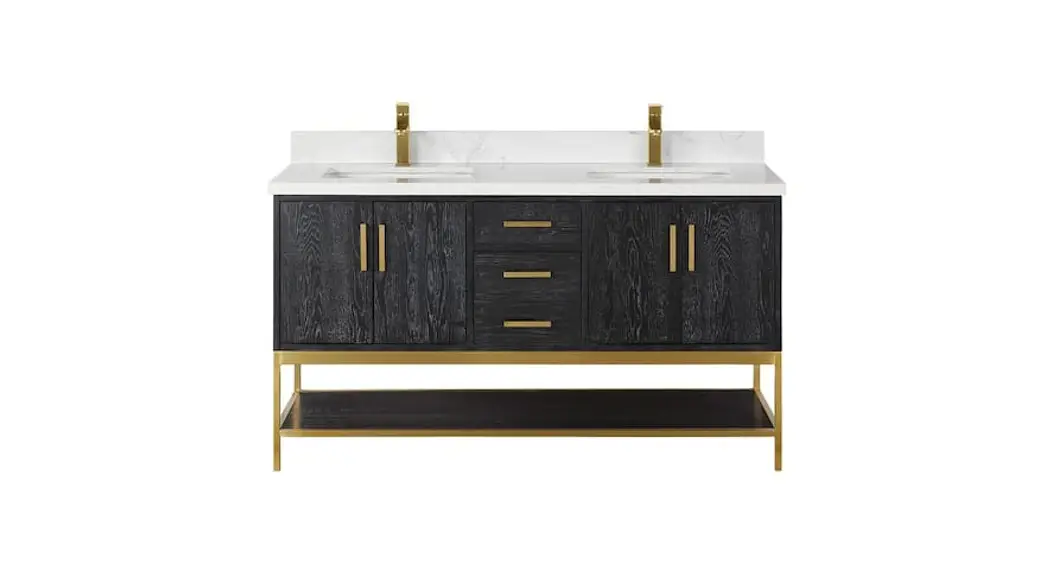 Altair 546060-bo-gw-nm Bath Vanity Oak With Grain White Composite Stone Top Installation Guide