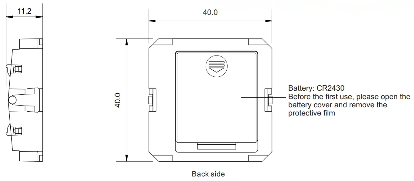 ROBB SR ZG2833P FOH Battery Powered Friends of Hue Switch - 2
