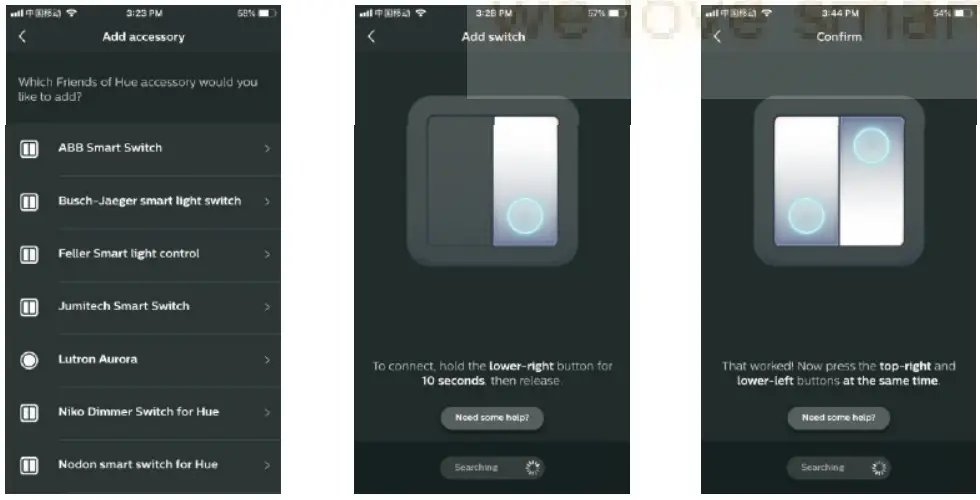 ROBB SR ZG2833P FOH Battery Powered Friends of Hue Switch - 5