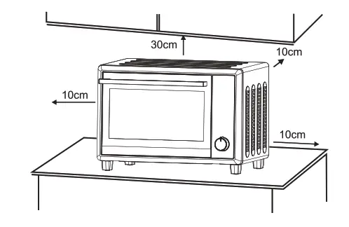 Electrolux EOT4022XFDG 40L freestanding electric oven - fig