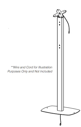 CTA PAD-CHKBM10 Thin Profile Floor Stand with Removable Magnetic Protective Case-fig4