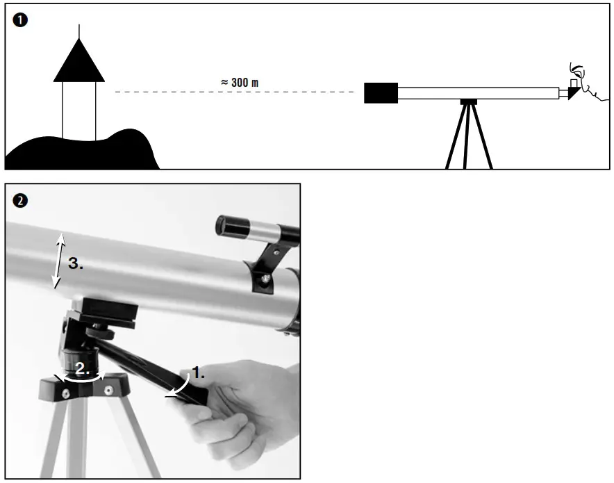 BRESSER Junior Space Explorer 45 600 AZ Telescope - OVERVIEW 3