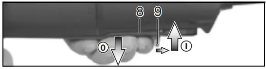 metabo W 850-100 850W Cordless Angle Grinder Instructions - Machine with paddle switch
