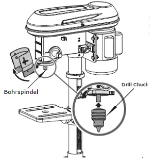 ZIPPER ZI-STB16T Stand drilling machine fig (4)