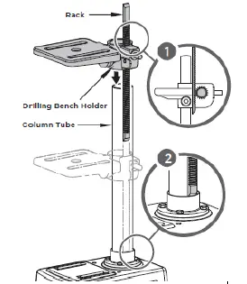 ZIPPER ZI-STB16T Stand drilling machine fig (5)