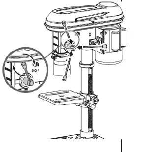ZIPPER ZI-STB16T Stand drilling machine fig (7)