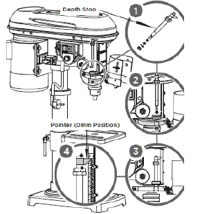 ZIPPER ZI-STB16T Stand drilling machine fig (9)