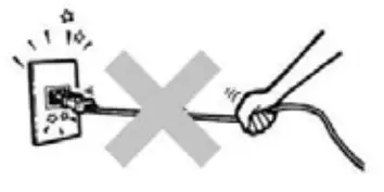 Orbegozo DH 2025 DEHUMIDIFIER CAUTIONS