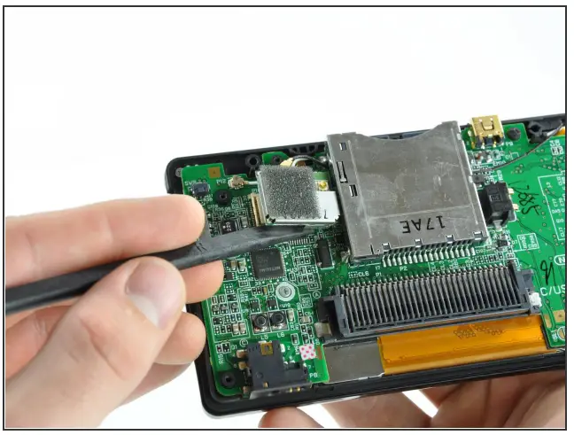 IFIXIT Nintendo DS Lite Wi-Fi Antenna Replacement - fig 11