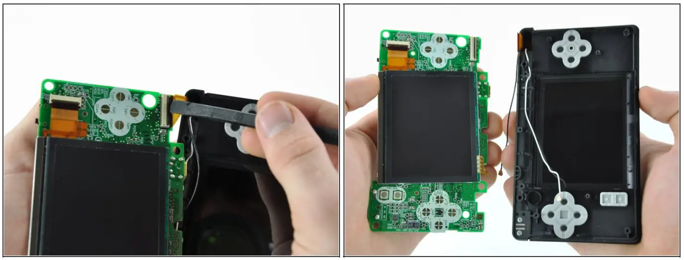 IFIXIT Nintendo DS Lite Wi-Fi Antenna Replacement - fig 17