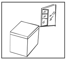 Criterion CCF70M3W Manual Defrost Chest Freezer Placemen2