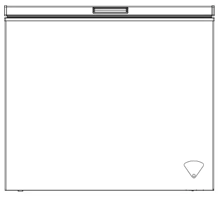Criterion CCF70M3W Manual Defrost Chest Freezer