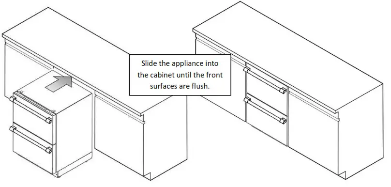 Thermador Double Drawer Refrigerator - For free-standing use 4