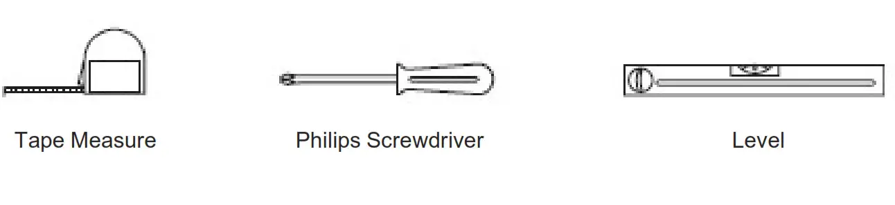 Thermador Double Drawer Refrigerator - Tools needed for installation