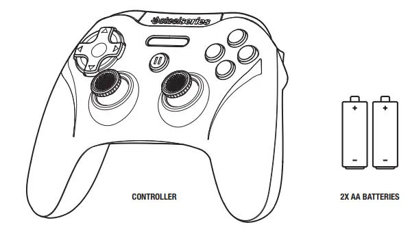 SteelSeries 69050 Stratus Bluetooth Mobile Gaming Controller. 1