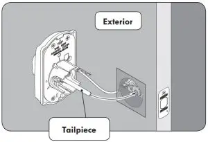 FIG 10 Install exterior keypad