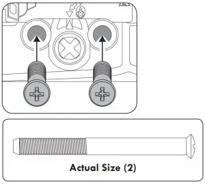 FIG 14 Secure interior baseplate.