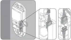 FIG 15 Connect cable.