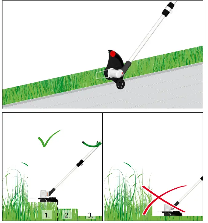 Gude-330-25-RT-Cordless-Grass-Line-Trimmer-FIG-9