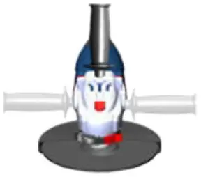 Gude WS 230 2350 R Angle Grinder - fig 1