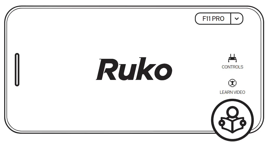Ruko F11 Pro Drones with Camera - Take off2